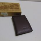 BILLETERA DE PIEL CON CAJA