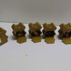 ESCUDO BAUL CON FIGURA HARRY POTTER