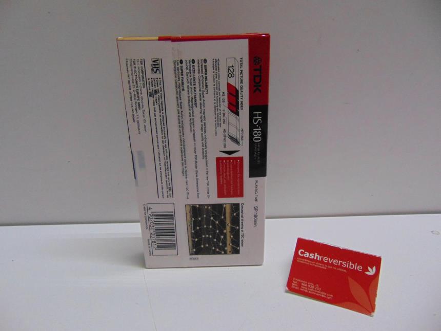 CINTA VHS A ESTRENAR