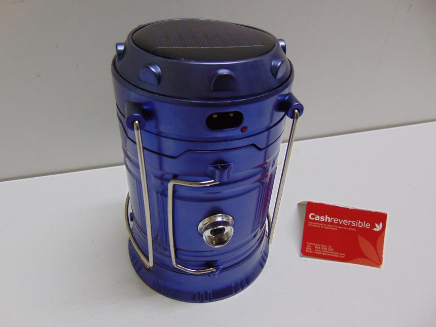 LINTERNA RECARGABLE CON CAJA