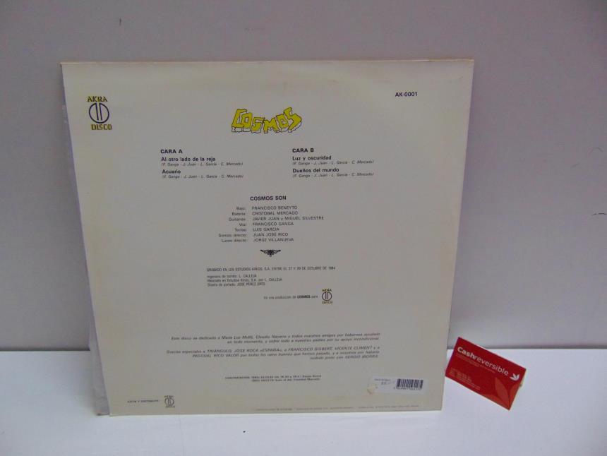 DISCO DE VINILO