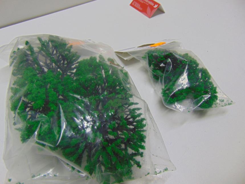 PACK DE ARBOLES PARA MAQUETA