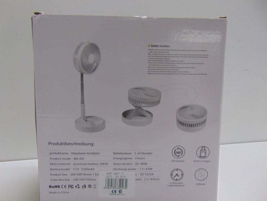 VENTILADOR 7 A ESTRENAR