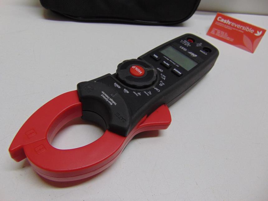 PINZA AMPERIMETRICA PROFESIONAL CON FUNDA