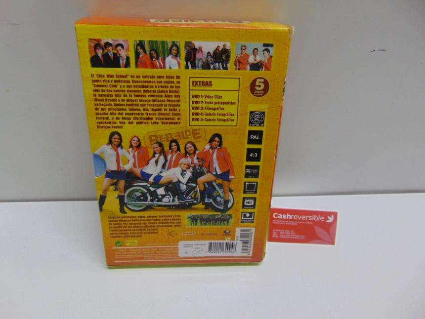 PRIMERA TEMPORADA REBELDE