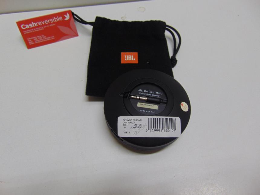 ALTAVOZ PORTATIL CON FUNDA