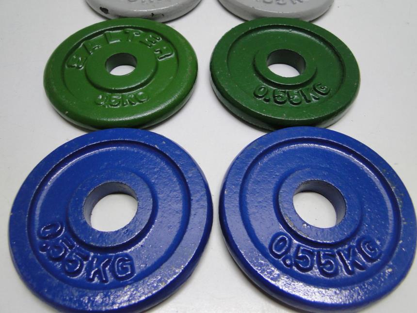 PAREJA DE PESAS DE 0,55KG
