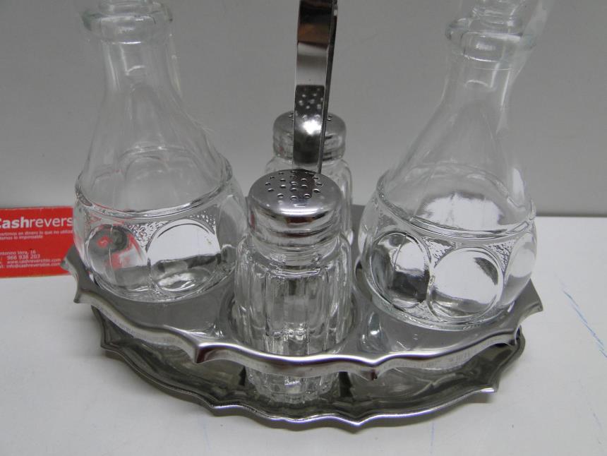 SET DE CRISTAL TALLADO CLASICO