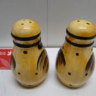 SALERO Y PIMIENTERO CERAMICO CLASICO