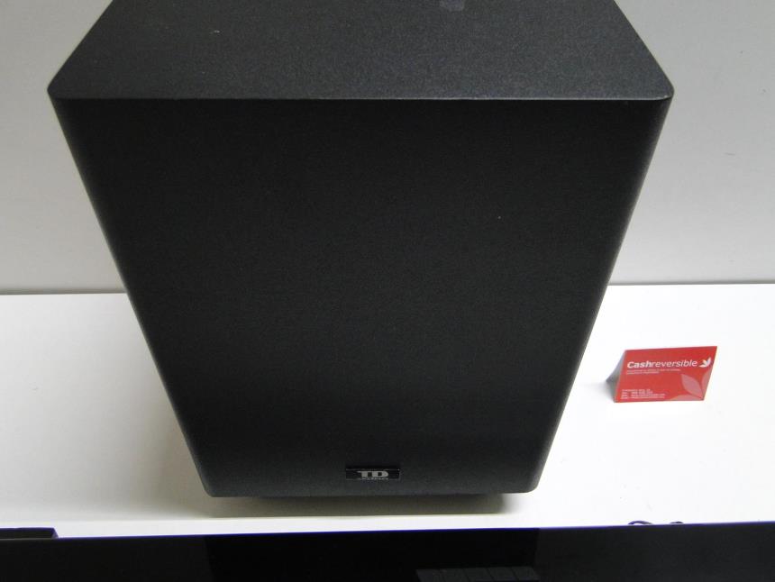 BARRA DE SONIDO CON SUBWOFER Y MANDO