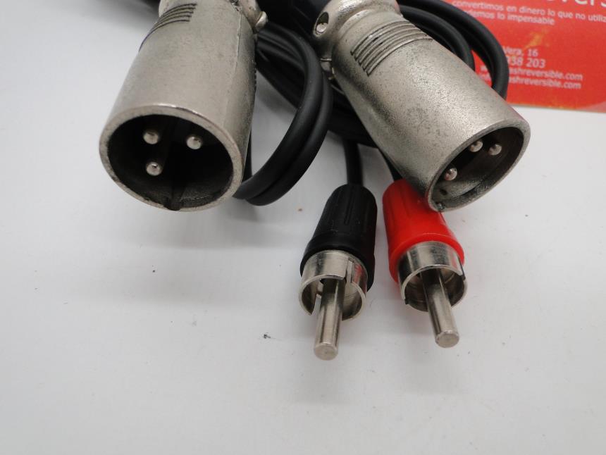 CABLE XLR/RCA