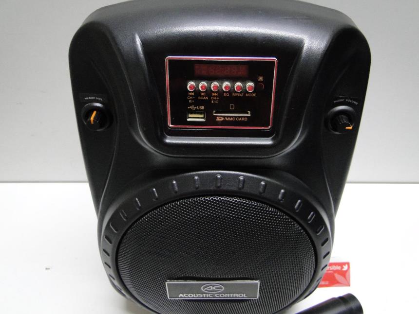 ALTAVOZ HIFI CON MANDO Y MICROFONO INALAMBRICO