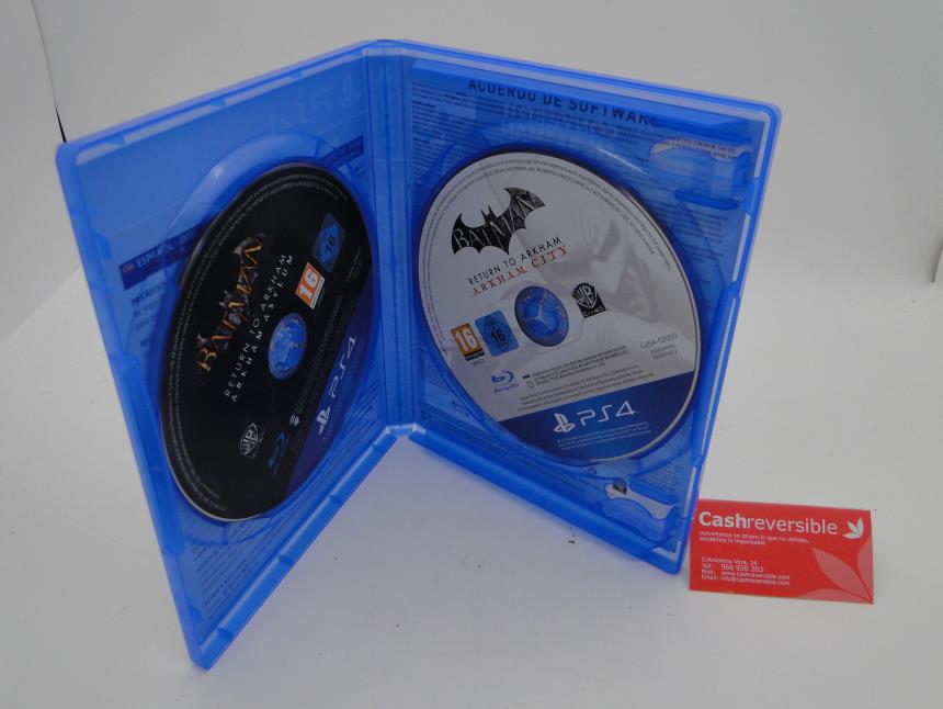 PACK DE DOS JUEGOS DE PS4