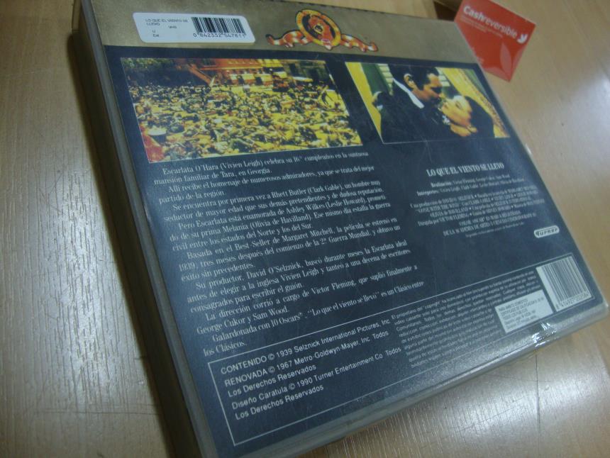 PELICULA VHS