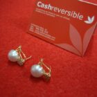 PENDIENTES DE ORO DE 18 K CON PIEDRAS