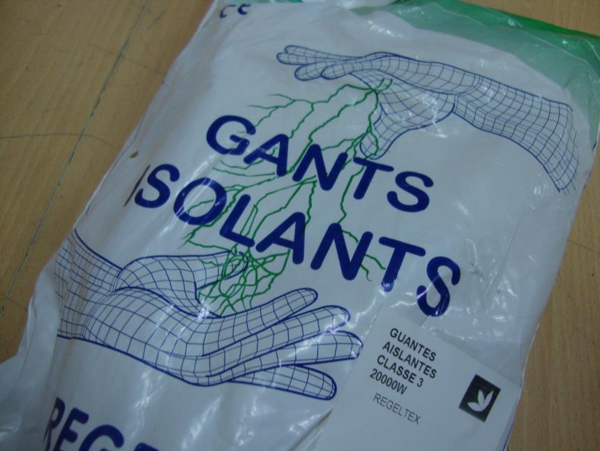 GUANTES AISLANTES ELECTRICOS DE ALTA TENSION