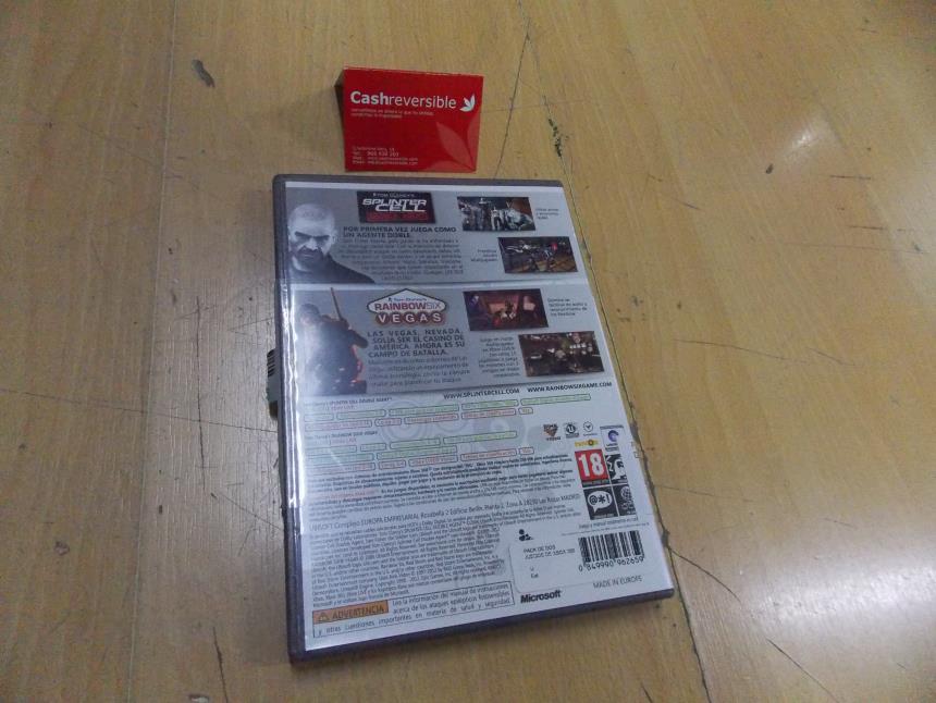 PACK DOS JUEGOS XBOX 360