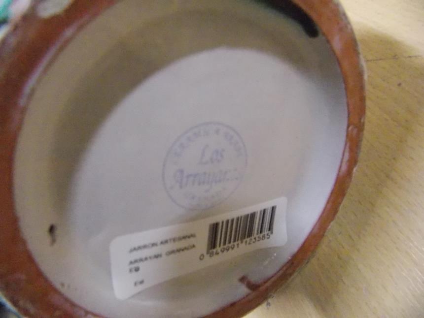 JARRON ARTESANAL (CERAMICA ARABE)