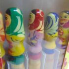 JUEGO DE 5 BOLIS DECORATIVOS EN CAJA