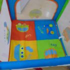 CUNA DE VIAJE CON MOSQUITERA Y CAJA SEMINUEVA