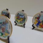 MINI PLATO DECORATIVO CON SOPORTE