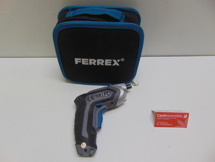 ATORNILLADOR A BATERIA CON FUNDA Y PUNTAS