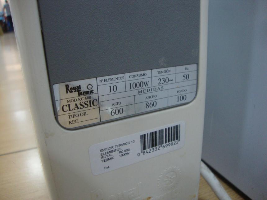 EMISOR TERMICO 10 ELEMENTOS