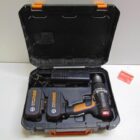 TALADRO ATORNILLADOR PROFESIONAL CON MALETA Y 2 BATERIAS