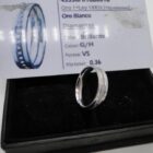 ANILLO DE ORO DE 18 K Y DIAMANTES **