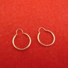 PENDIENTES DE ORO DE 18 K