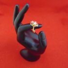 ANILLO DE ORO DE 18K CON PIEDRAS