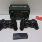 VIDECONSOLA CON 2 MANDOS Y CAJA