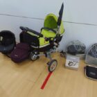 CARRO DE TRES PIEZAS CON ACCESORIOS