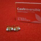 PENDIENTES DE ORO 18K CON PIEDRAS