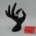 ANILLO DE ORO DE 18K CON PIEDRAS