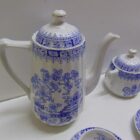 JUEGO DE CAFE DE PORCELANA VINTAGE 23 PIEZAS