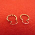 PENDIENTES DE ORO DE 18K