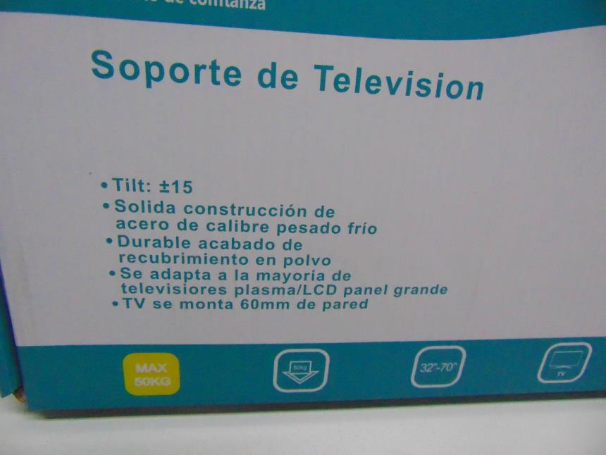 SOPORTE DE TELEVISION FIJO 32'-70'