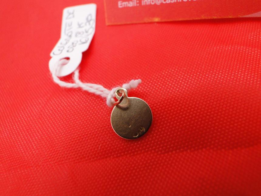 COLGANTE DE ORO DE 18 K
