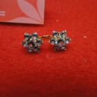 PENDIENTES DE ORO DE 18K CON PIEDRAS