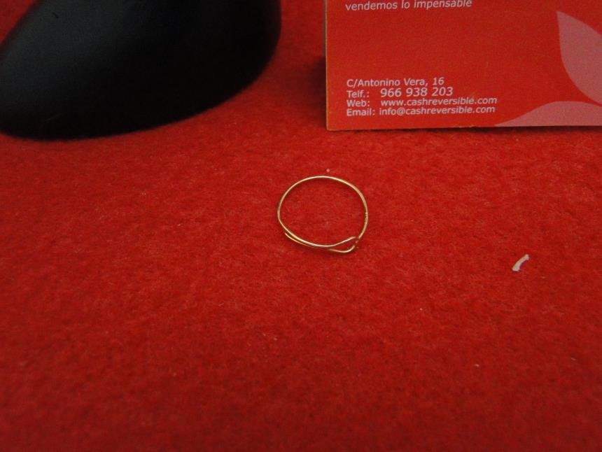 ANILLO DE ORO DE 18 K