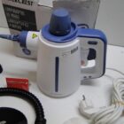 VAPORETA CON ACCESORIOS Y CAJA