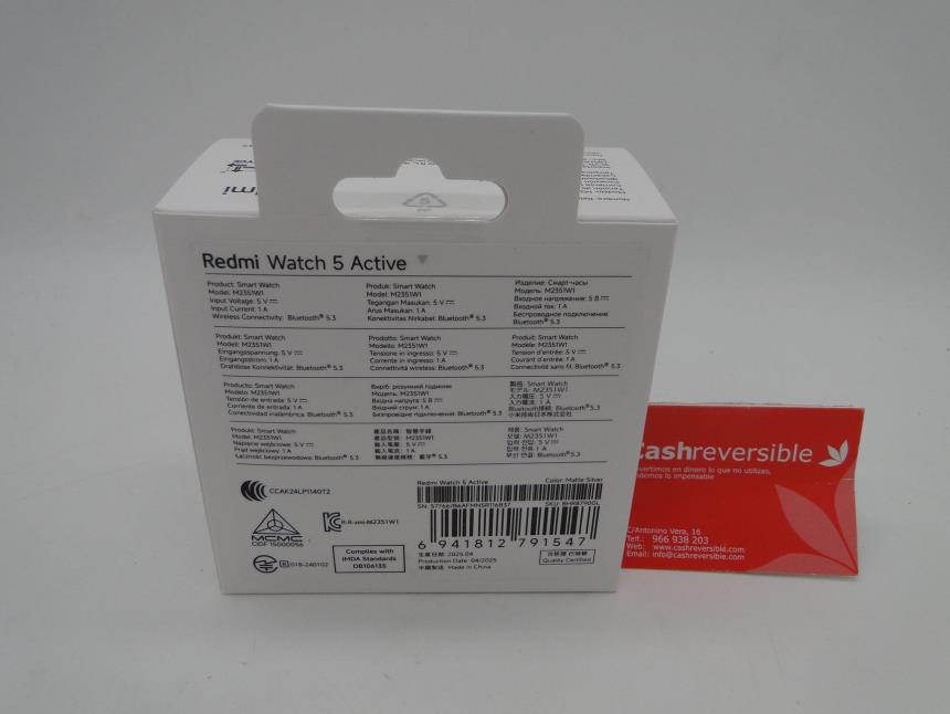 SMARTWATCH 5 ACTIVE A ESTRENAR