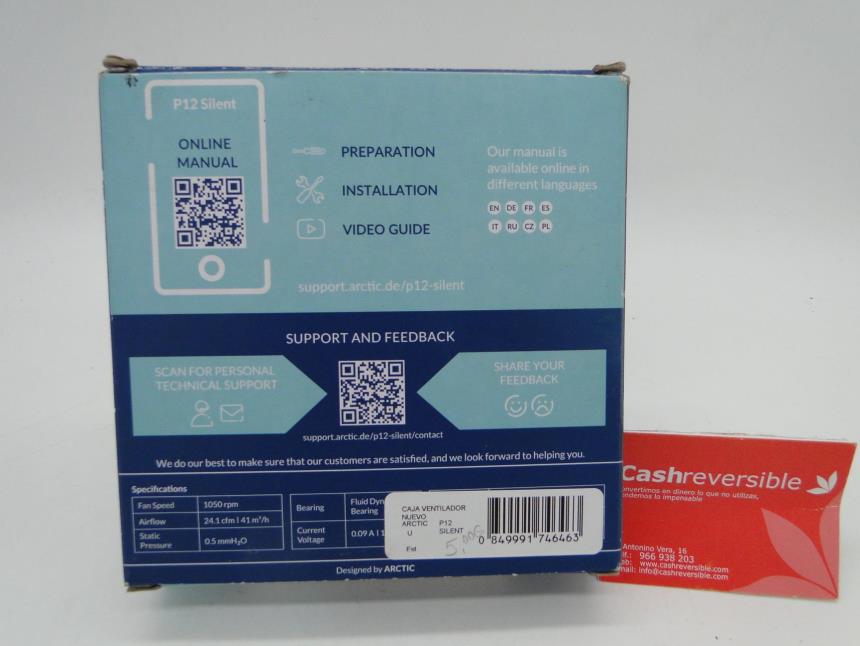 CAJA VENTILADOR NUEVO