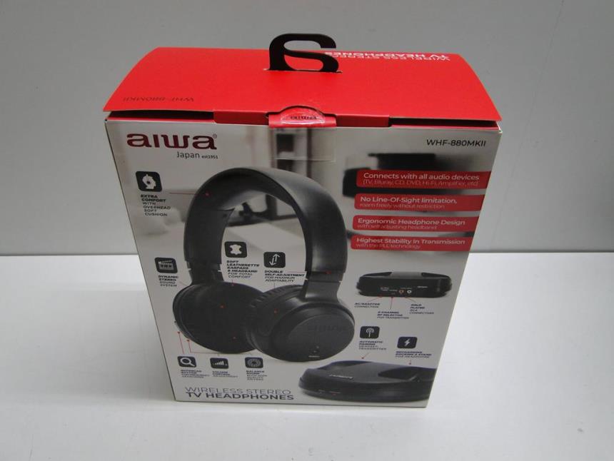 AURICULARES PARA TV JACK CON CAJA PERFECTO ESTADO