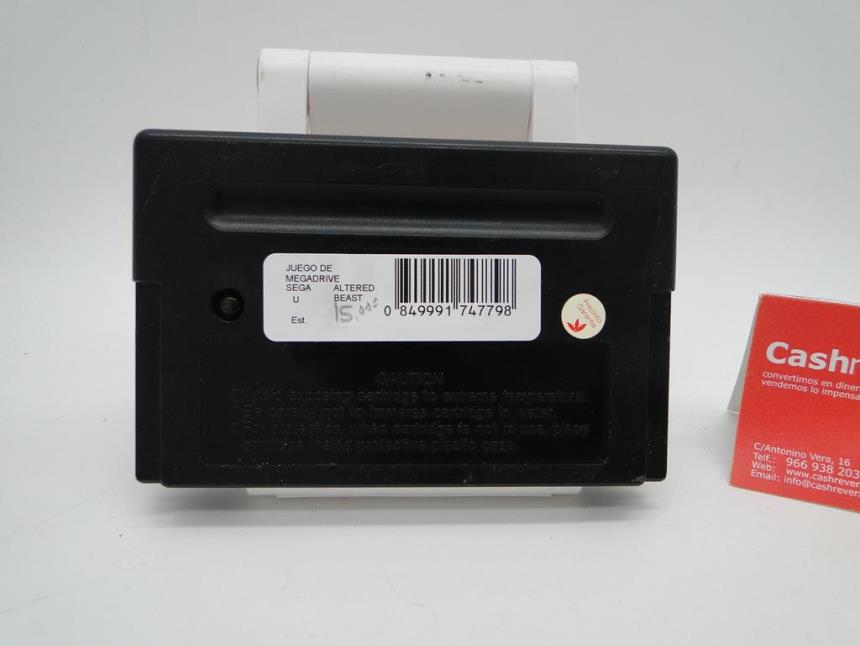 JUEGO DE MEGADRIVE