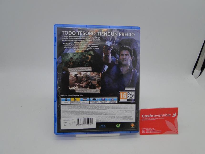 UNCHARTED 4 PS4
