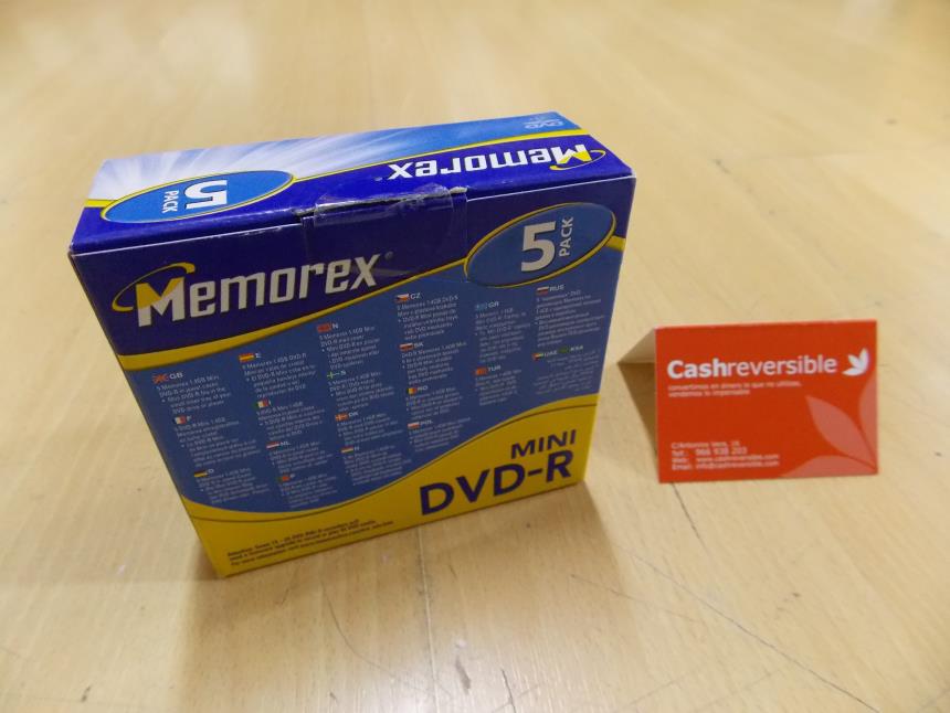 PACK DE 5 DVD MINI