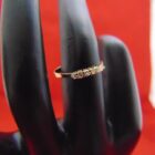 ANILLO DE ORO DE 18 K CON DIAMANTES