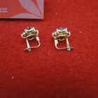 PENDIENTES DE ORO DE 18K CON PIEDRAS